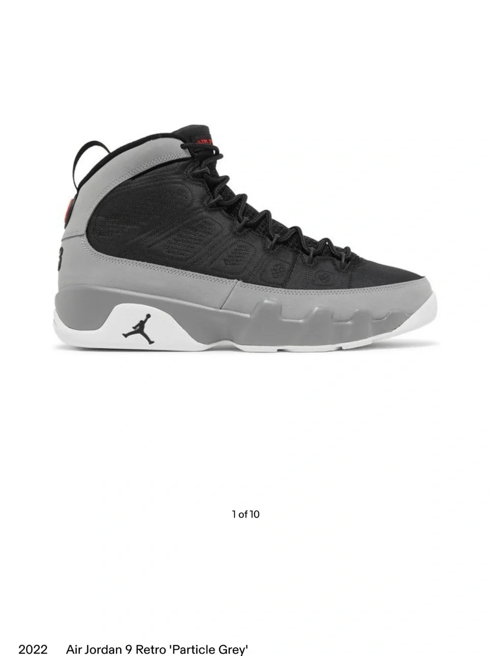 Nike Air Jordan 9 Retro 'Particle Grey' - Men's Basketball Shoes
